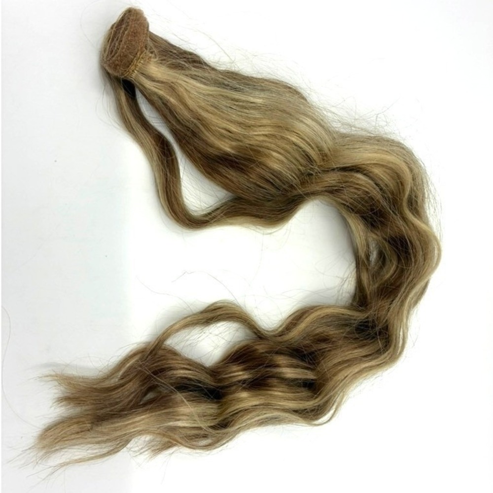 ZALA 22" Clip-In Wrap Around Ponytail Hair Extension Blonde Brown Mix 10/613 NEW